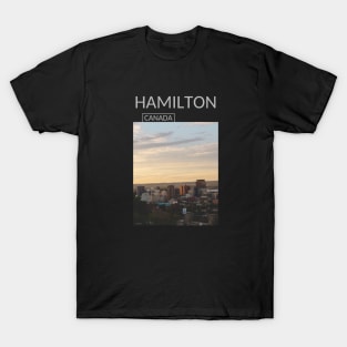 Hamilton Ontario Canada Souvenir Present Gift for Canadian T-shirt Hoodie Apparel Mug Notebook Tote Pillow Sticker Magnet T-Shirt